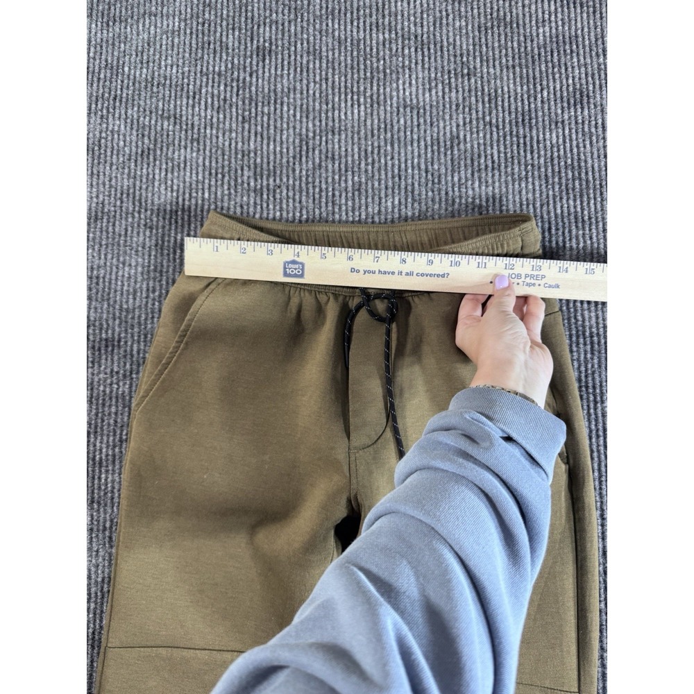 American Eagle Outfitters Men's Brown Jogger‎ Pants XS Drawstring Zip Pocket - Picture 7 of 7